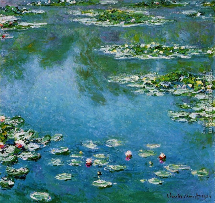 Claude Oscar Monet : Water Lilies XV